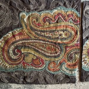 Pottery Barn Sullivan Paisley Embroidered Pillow Cover